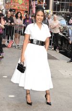 SANAA LATHAM Srrives at Good Morning America in New York 08/26/2024
