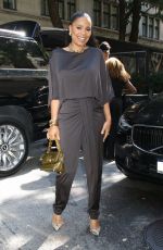 SANAA LATHAN Arrives at Tamron Hall Show in New York 08/27/2024