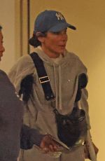 SANDRA BULLOCK Sporting a Pair of Crutches Out in Santa Monica 08/29/2024