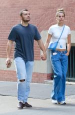 SARA SAMPAIO at an Ice-cream Date in Manhattan’s SoHo Neighborhood 08/15/2024