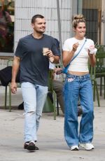 SARA SAMPAIO at an Ice-cream Date in Manhattan’s SoHo Neighborhood 08/15/2024