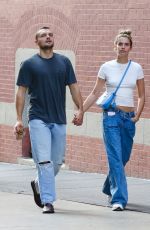 SARA SAMPAIO at an Ice-cream Date in Manhattan’s SoHo Neighborhood 08/15/2024