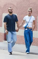 SARA SAMPAIO at an Ice-cream Date in Manhattan’s SoHo Neighborhood 08/15/2024