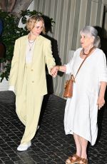 SARAH PAULSON Arrives at Chateau Marmont in Los Angeles 08/23/2024