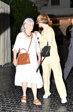 SARAH PAULSON Arrives at Chateau Marmont in Los Angeles 08/23/2024