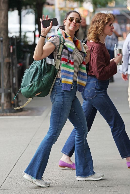 SARAH SILVEMRMAN Out and About in New York 08/13/2024
