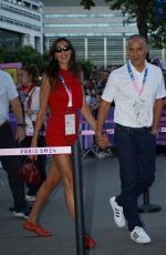 SARAH STAUDINGER Arrives at Olympic Games in Paris 08/08/2024