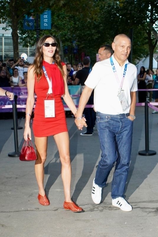 SARAH STAUDINGER Arrives at Olympic Games in Paris 08/08/2024