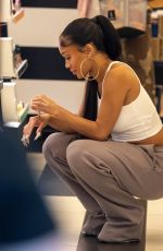 SAWEETIE Out Shopping at Sephora in Studio City 08/28/2024