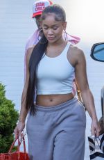 SAWEETIE Out Shopping at Sephora in Studio City 08/28/2024
