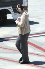 SELENA GOMEZ at LAX Airport in LOs Angeles 08/17/2024