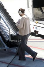 SELENA GOMEZ at LAX Airport in LOs Angeles 08/17/2024