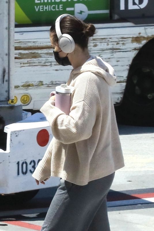 SELENA GOMEZ at LAX Airport in LOs Angeles 08/17/2024