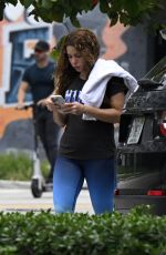 SHAKIRA Arrives at a Recording Studio in Miami 08/08/2024
