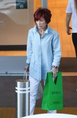 SHARON OSBOURNE Shopping for Bottega Veneta at Neiman Marcus in Beverly Hills 08/02/2024
