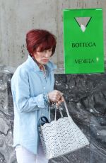SHARON OSBOURNE Shopping for Bottega Veneta at Neiman Marcus in Beverly Hills 08/02/2024