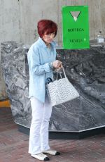 SHARON OSBOURNE Shopping for Bottega Veneta at Neiman Marcus in Beverly Hills 08/02/2024