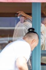 SIENNA MILLER and Oli Green Are All Loved up Inside Spanish Restaurant 08/27/2024
