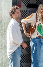 SIENNA MILLER and Oli Green Are All Loved up Inside Spanish Restaurant 08/27/2024