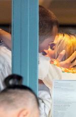 SIENNA MILLER and Oli Green Are All Loved up Inside Spanish Restaurant 08/27/2024