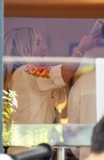 SIENNA MILLER and Oli Green Are All Loved up Inside Spanish Restaurant 08/27/2024