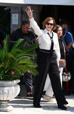 SIGOURNEY WEAVER Arrives at Hotel Excelsior at 81st Venice International Film Festival 08/28/2024