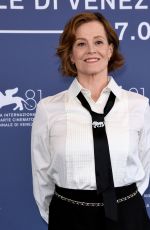 SIGOURNEY WEAVER at The Golden Lion for Lifetime Achievement Photocall at 81st Venice International Film Festival 08/28/2024