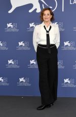 SIGOURNEY WEAVER at The Golden Lion for Lifetime Achievement Photocall at 81st Venice International Film Festival 08/28/2024