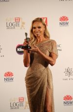 SONIA KRUGER Wins a Logie Award at 64th Annual Logie Awards for The Voice at The Star Sydney 08/18/2024