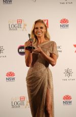 SONIA KRUGER Wins a Logie Award at 64th Annual Logie Awards for The Voice at The Star Sydney 08/18/2024