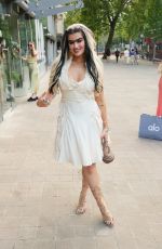 SOPHIA HADJIPANTELI Arrives at Launch of St. Barts Hair & Body Mist in London 07/31/2024