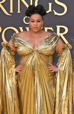 SOPHIA NOMVETE at The Rings of Power Season 2 Premiere in London 08/20/2024