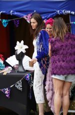 SOPHIE ELLIS-BEXTOR Out at Hardwick Festival 08/17/2024