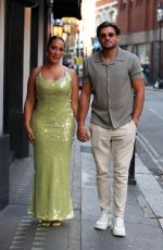 SOPHIE KASAEI Arrives at Press Launch Night of Series 34 in London 08/27/2024