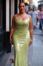 SOPHIE KASAEI Arrives at Press Launch Night of Series 34 in London 08/27/2024