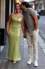 SOPHIE KASAEI Arrives at Press Launch Night of Series 34 in London 08/27/2024