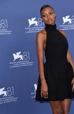 SOPHIE WILDE at Babygirl Photocall at 81st Venice International Film Festival 08/30/2024