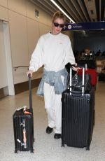 STELLA MAXWELL Arrives at LAX in Los Angeles 08/25/2024