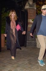 SUKI WATERHOUSE and Robert Pattinson Leaves Chiltern Firehouse in London 08/10/2024