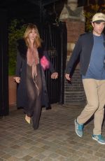 SUKI WATERHOUSE and Robert Pattinson Leaves Chiltern Firehouse in London 08/10/2024