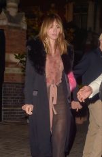 SUKI WATERHOUSE and Robert Pattinson Leaves Chiltern Firehouse in London 08/10/2024