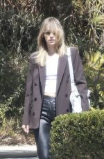 SUKI WATERHOUSE Leaves Her House in Los Angeles 08/30/2024