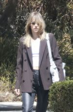 SUKI WATERHOUSE Leaves Her House in Los Angeles 08/30/2024