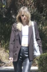 SUKI WATERHOUSE Leaves Her House in Los Angeles 08/30/2024