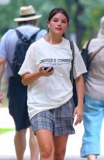 SURI CRUISE Out at Central Park in New York 08/14/2024