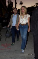 SUTTON STRACKE Arrives for Dinner at Craig