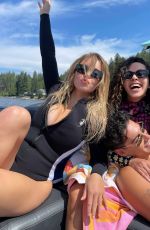 SYDNEY SWEENEY in Swimsuit at a Boat 08/16/2024