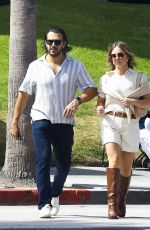 SYDNEY SWEENEY Out with Friends in Santa Monica 08/10/2024