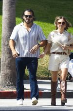 SYDNEY SWEENEY Out with Friends in Santa Monica 08/10/2024