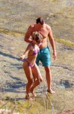 SYLVIE MEIS in Bikini and Patrick Gruhn on Holiday in Mallorca 08/08/2024
